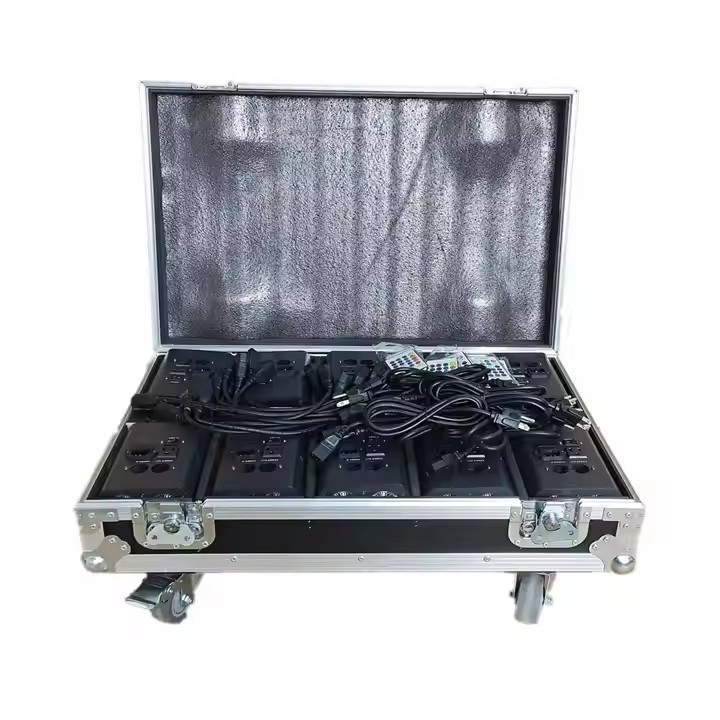 3x18w Wireless RGBWA+UV 6in1 LED Dj Parcan Uplight for Wedding Club