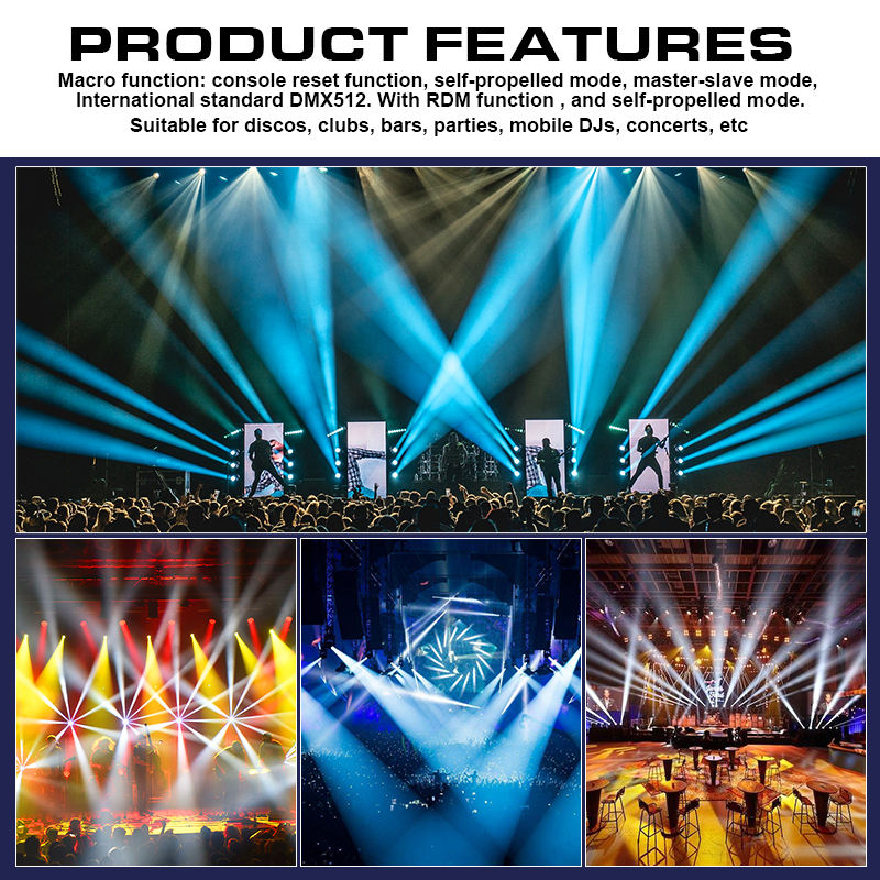 500W LED 3in1 BSW Beam Spot Wash CTO CMY Moving Head Light Pro Theatre Teletorium Stage Beam Lighting Equipment
