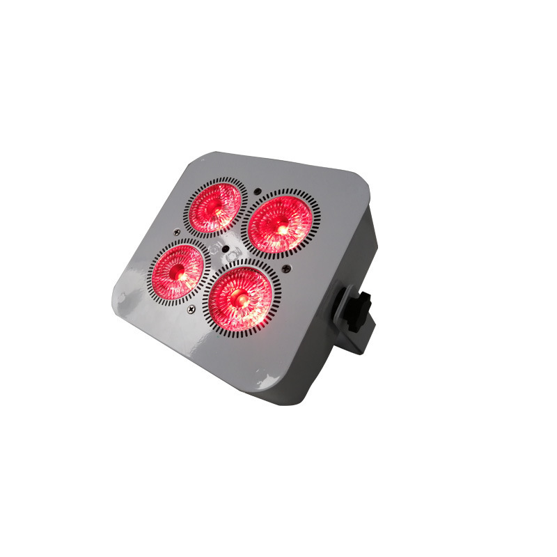 Wireless DMX up Lights 4x18w LED Battery Powered Uplight for Wedding Party Club Lighting Stage Light