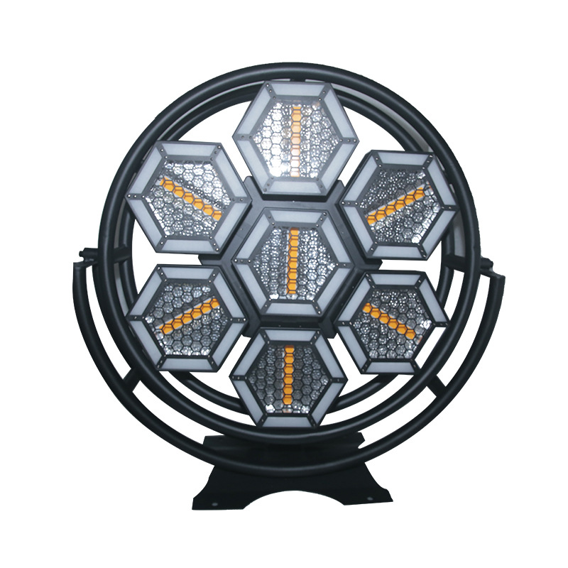  7*60W DMX Retro Stage Background Light Opera Performance Vintage Atmosphere Flash Lights with auxiliary lighting