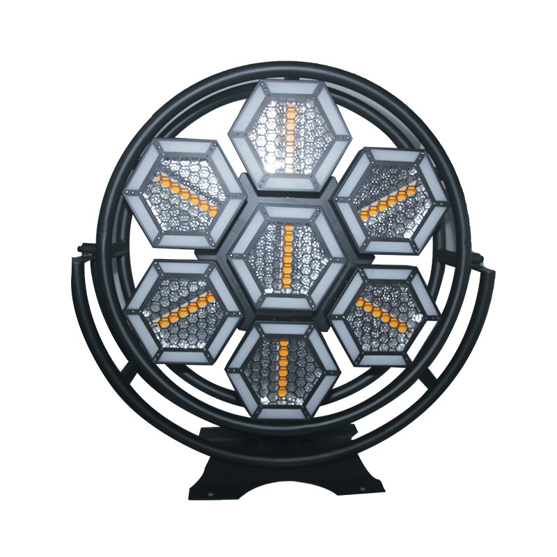  7*60W DMX Retro Stage Background Light Opera Performance Vintage Atmosphere Flash Lights with auxiliary lighting