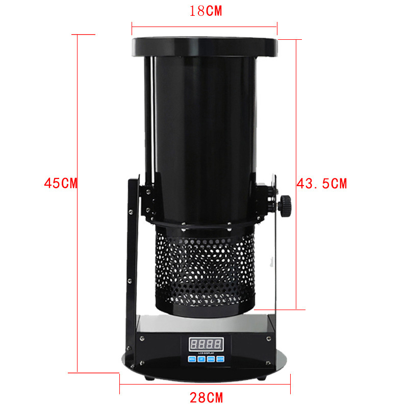 LED Electric Paper Machine Bar Spray Machine DMX512 Performance Stage Atmosphere Rainbow Machine Special Effects 