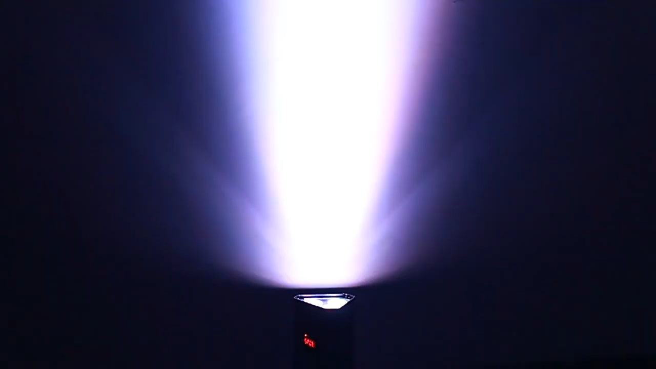 3x12W 6in1 LED Wireless Remote Control WiFi Battery Powered Lights for Stage Wedding Club