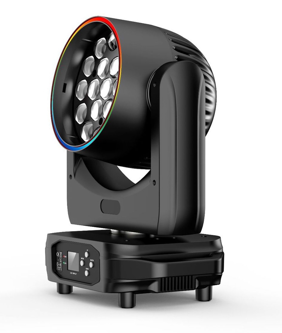  19*15W DMX RGBW 4in1 Zoom Wash LED Moving Head Light for Dj Bar Disco Club Stage Lighting