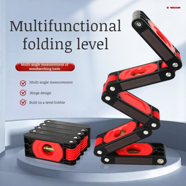 Multiangle corner magnetic balance gauge level ruler