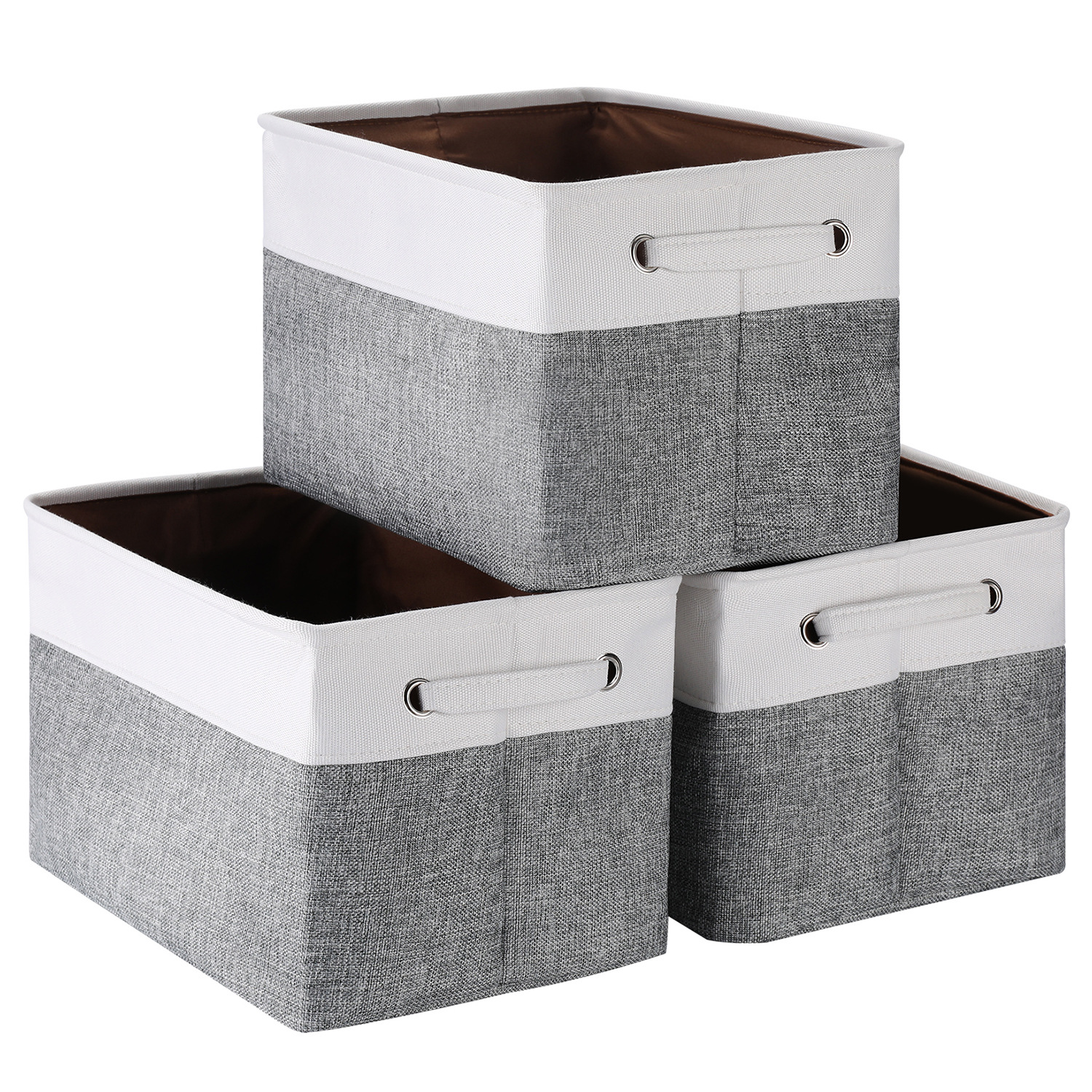 Cotton Linen Clothes Foldable Organizer Box