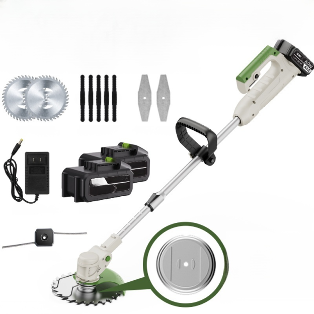 Small home rechargeable lithium mower handheld lawn mower trimming garden weed whacker