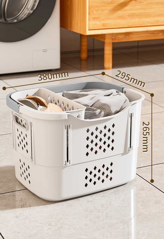 Multilayer largecapacity clothing storage basket