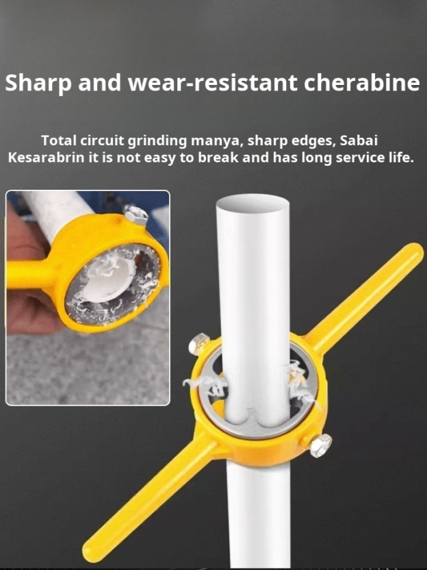 Piece set of plastic pipe sockets Set of tools threaded manual plate teeth cone water pipe sockets