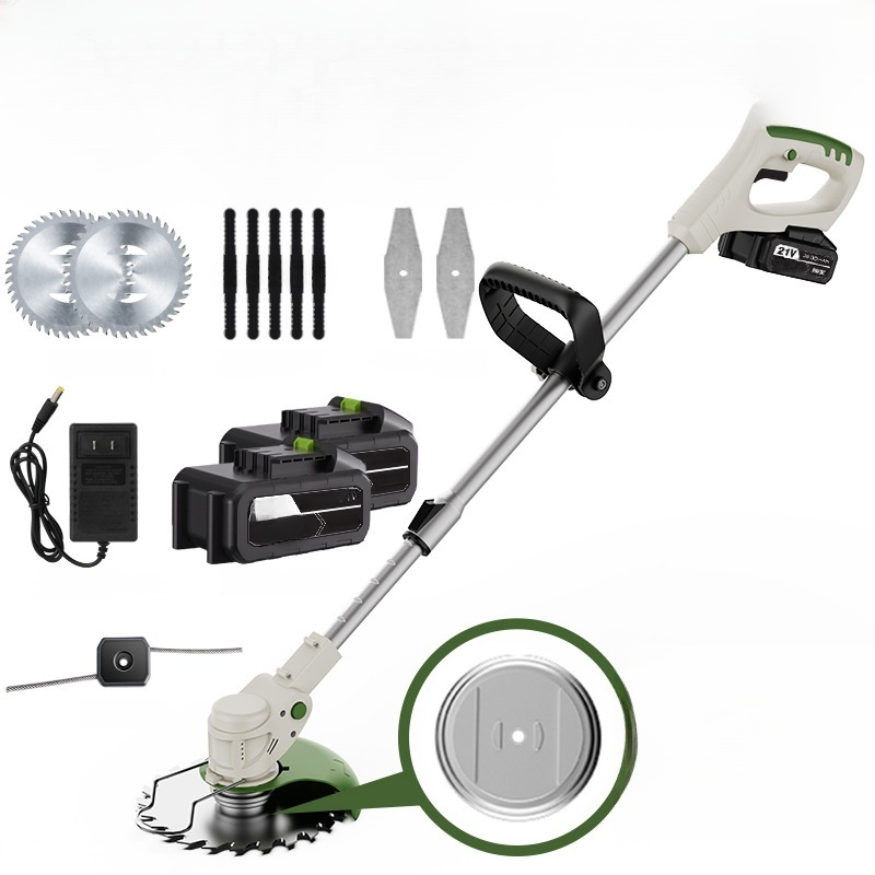Small home rechargeable lithium mower handheld lawn mower trimming garden weed whacker