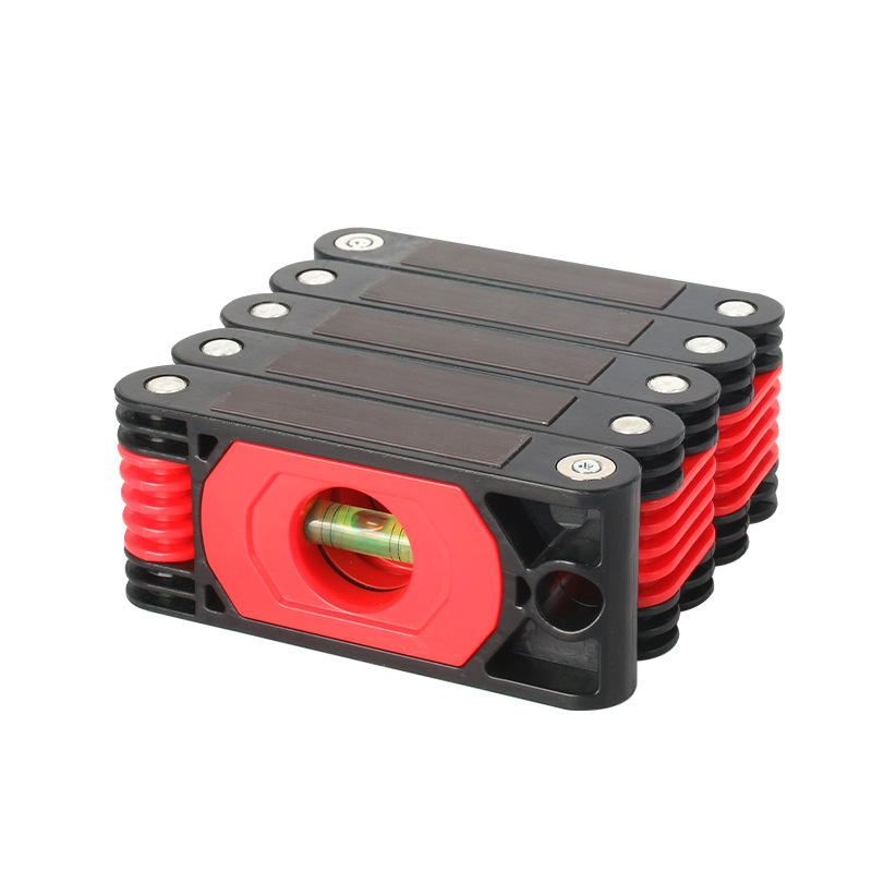 Multiangle corner magnetic balance gauge level ruler