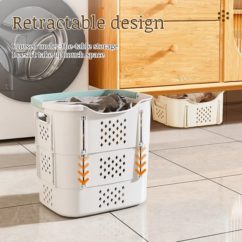 Multilayer largecapacity clothing storage basket