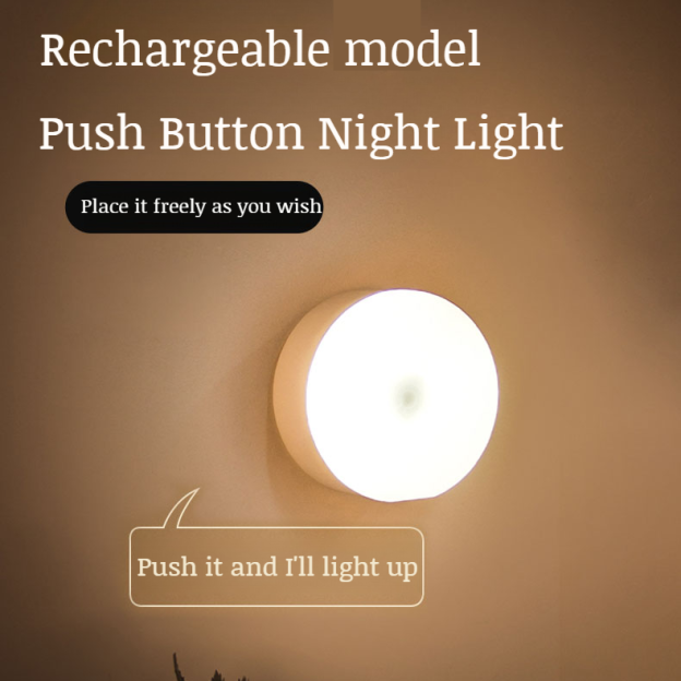 Student dormitory mini wireless LED ambient light eye protection night light