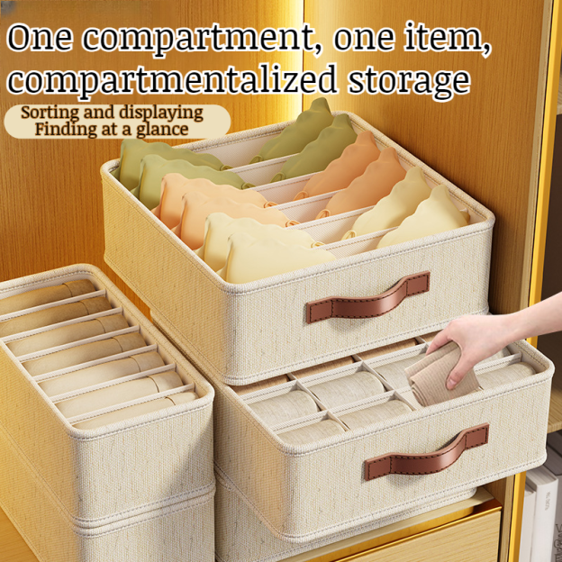 Multifunctional compartmentalized storage box