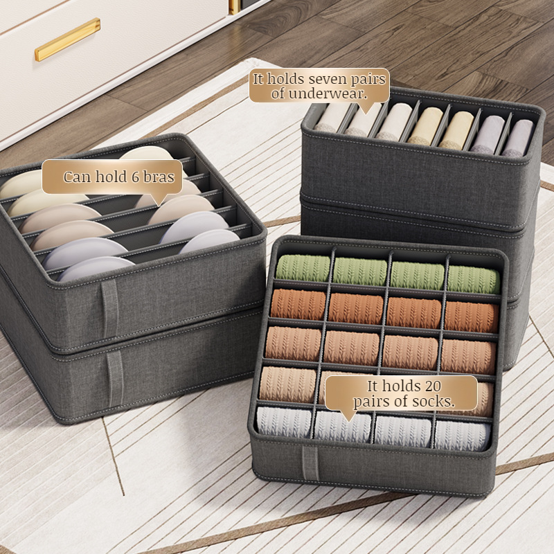 Multifunctional compartmentalized storage box