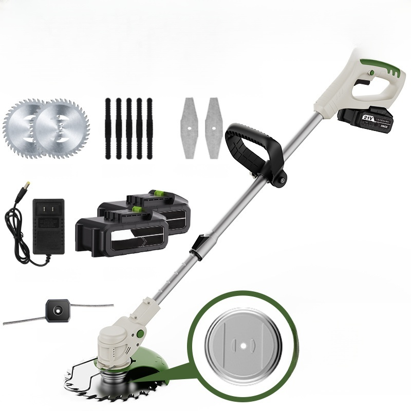 Small home rechargeable lithium mower handheld lawn mower trimming garden weed whacker