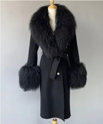 Winter and autumn long windbreaker