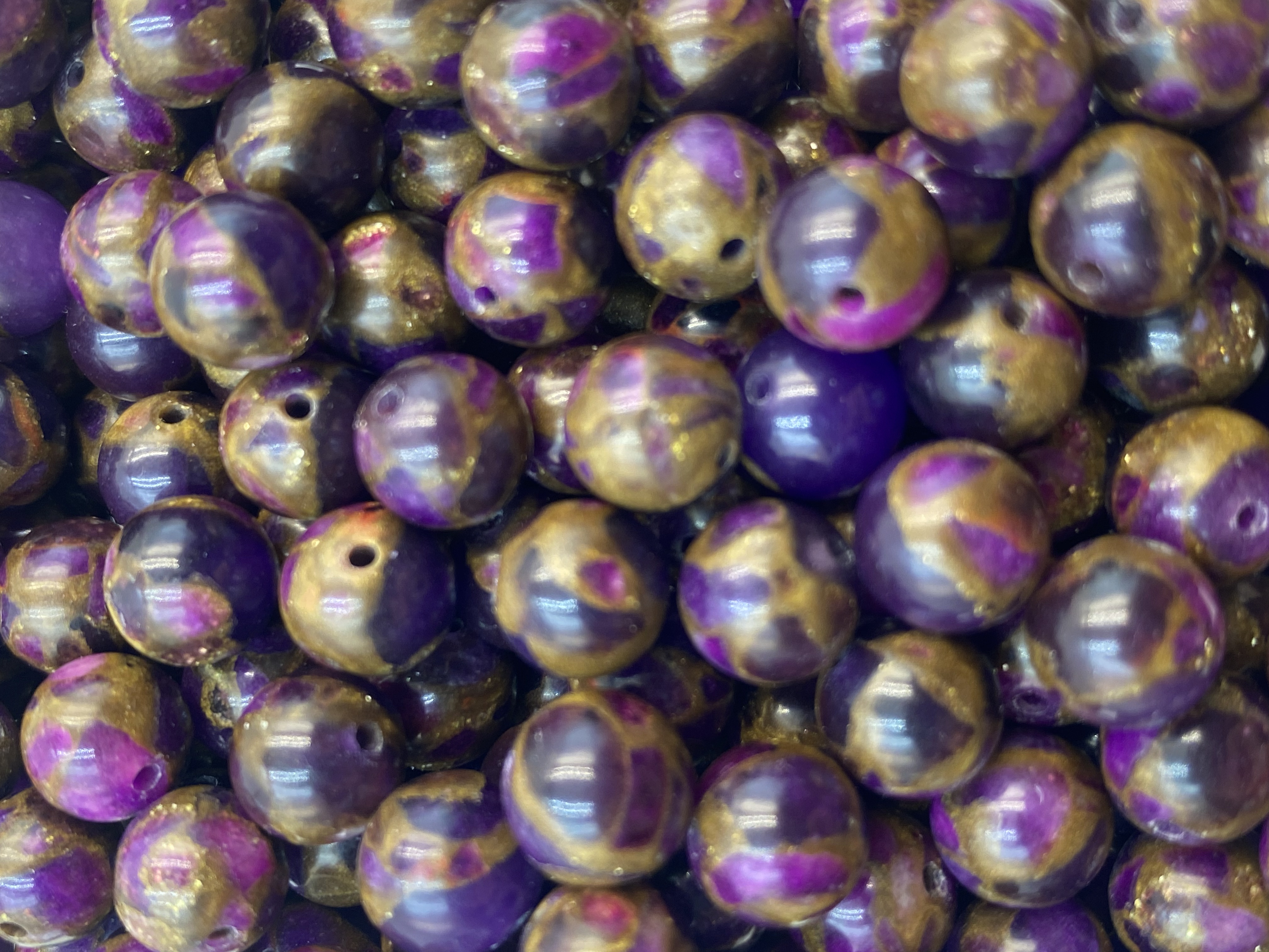 Golden Colorful Stone