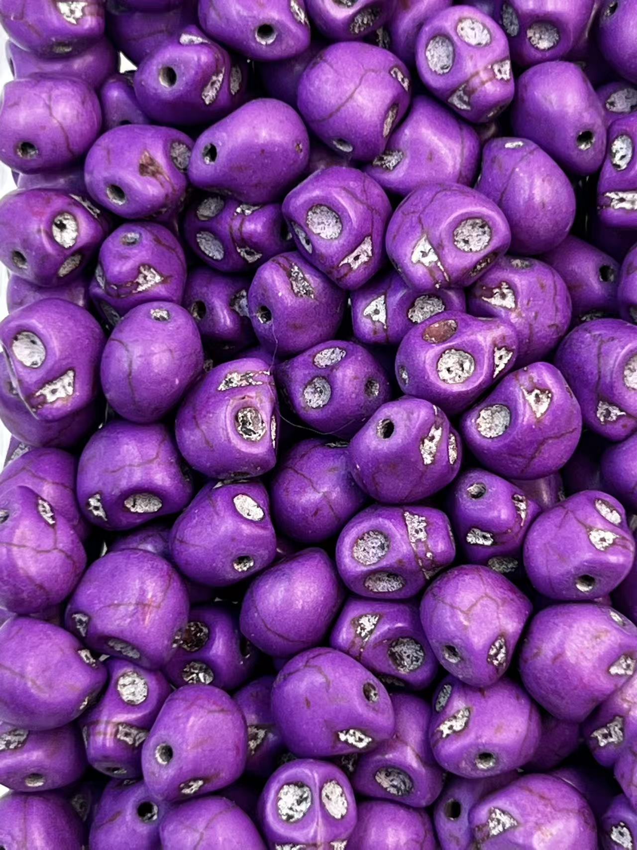 39.Crazy Purple Skull 