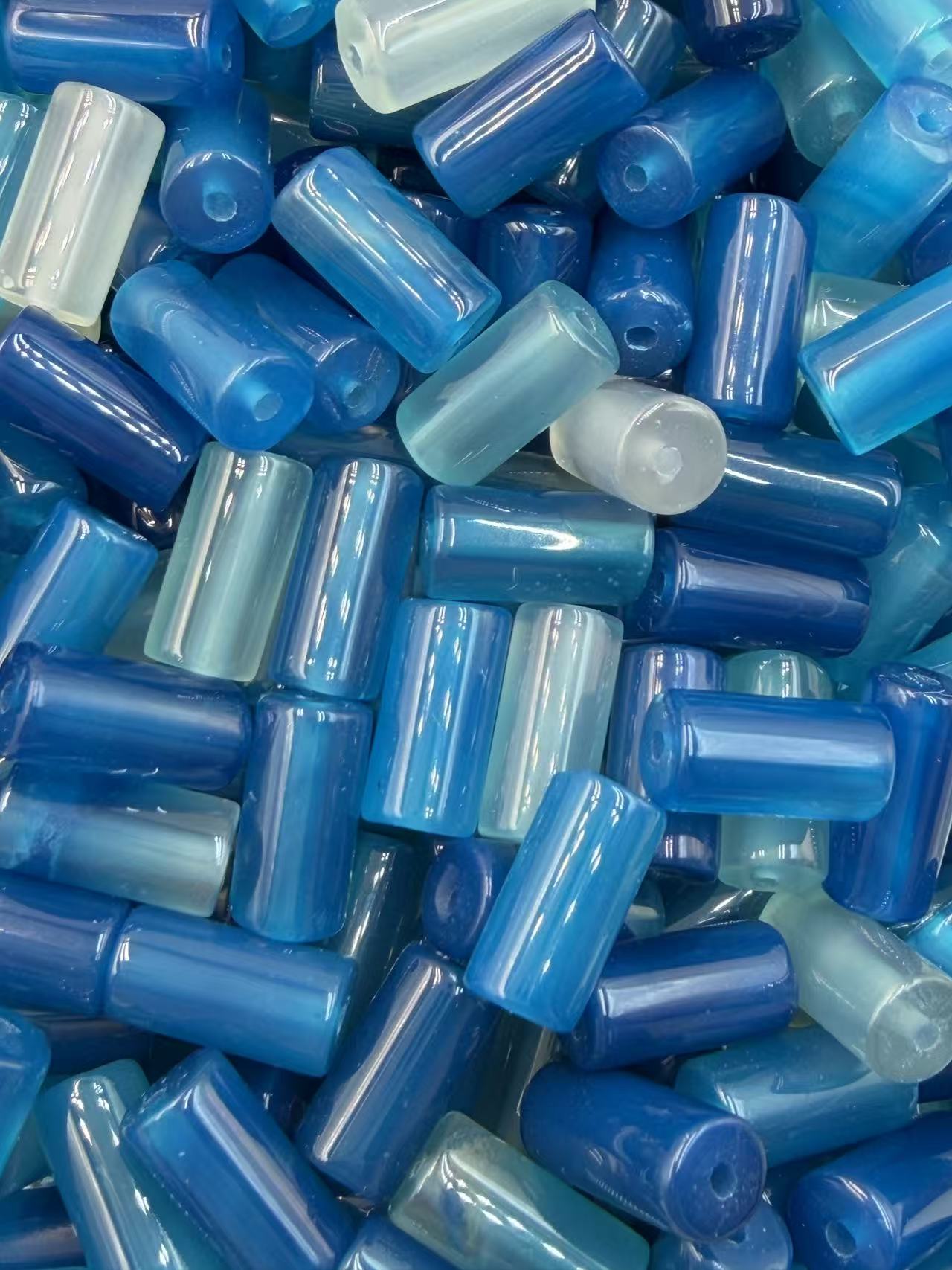 55.Deep-Sea Jellyfish Jade Tube Shape