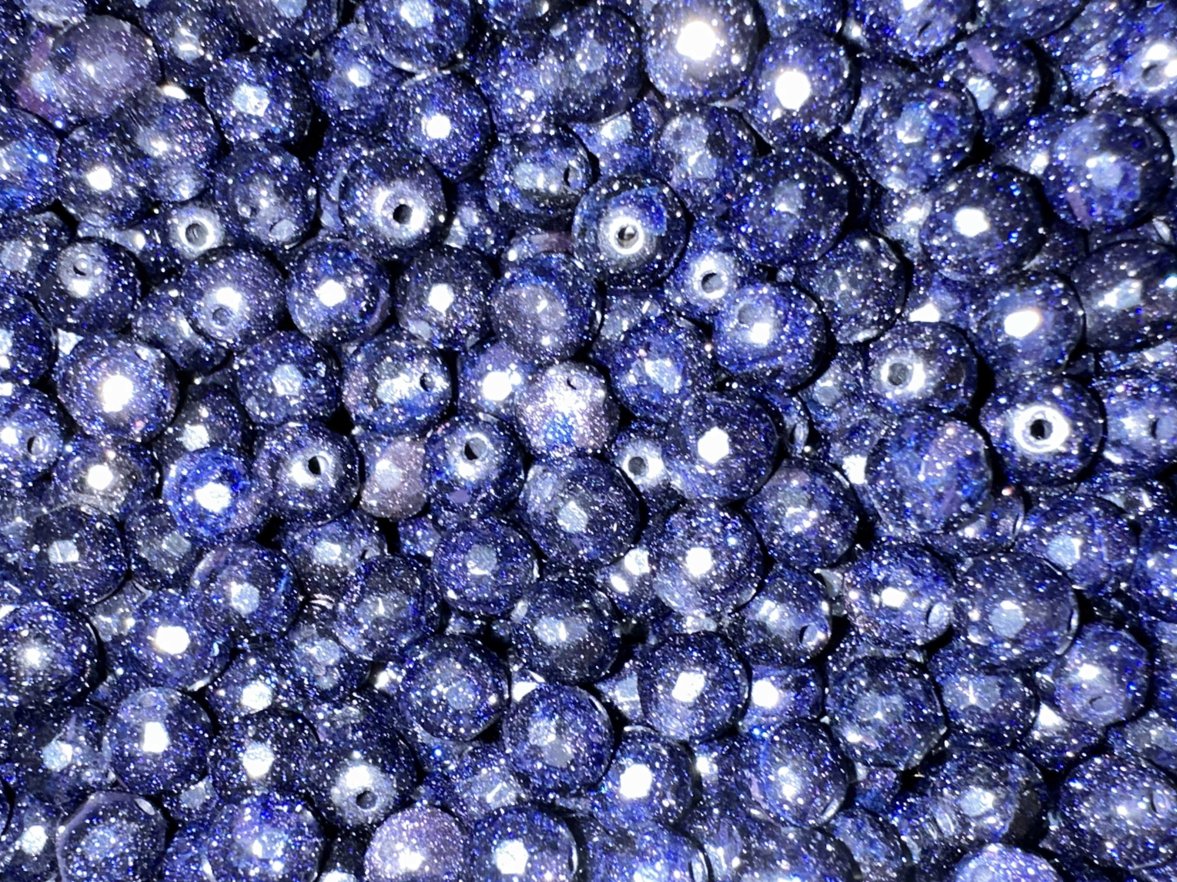 13.Blue Sandstone Faceted Shape