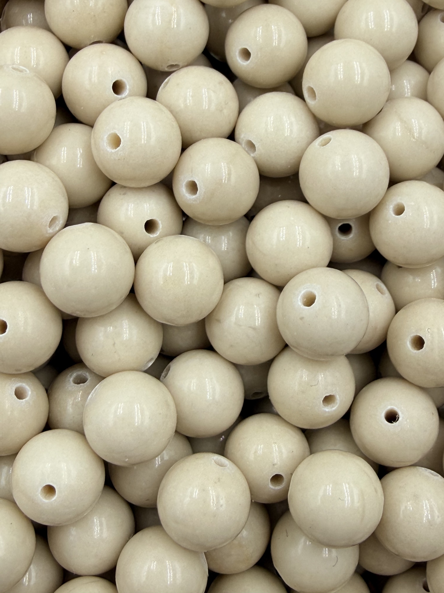 45.White Fossil Stone