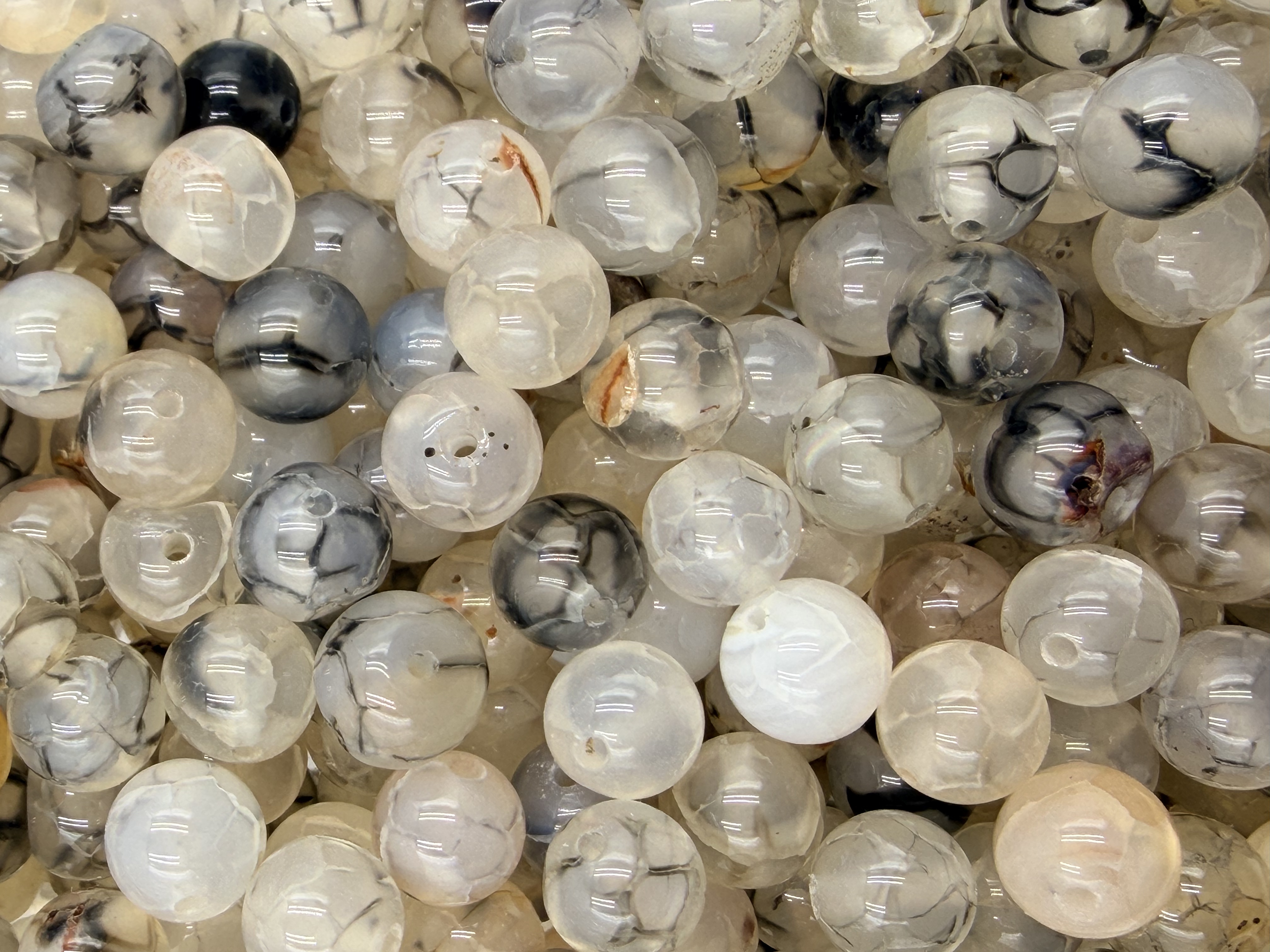 46.Dragon Vein Lace Agate 