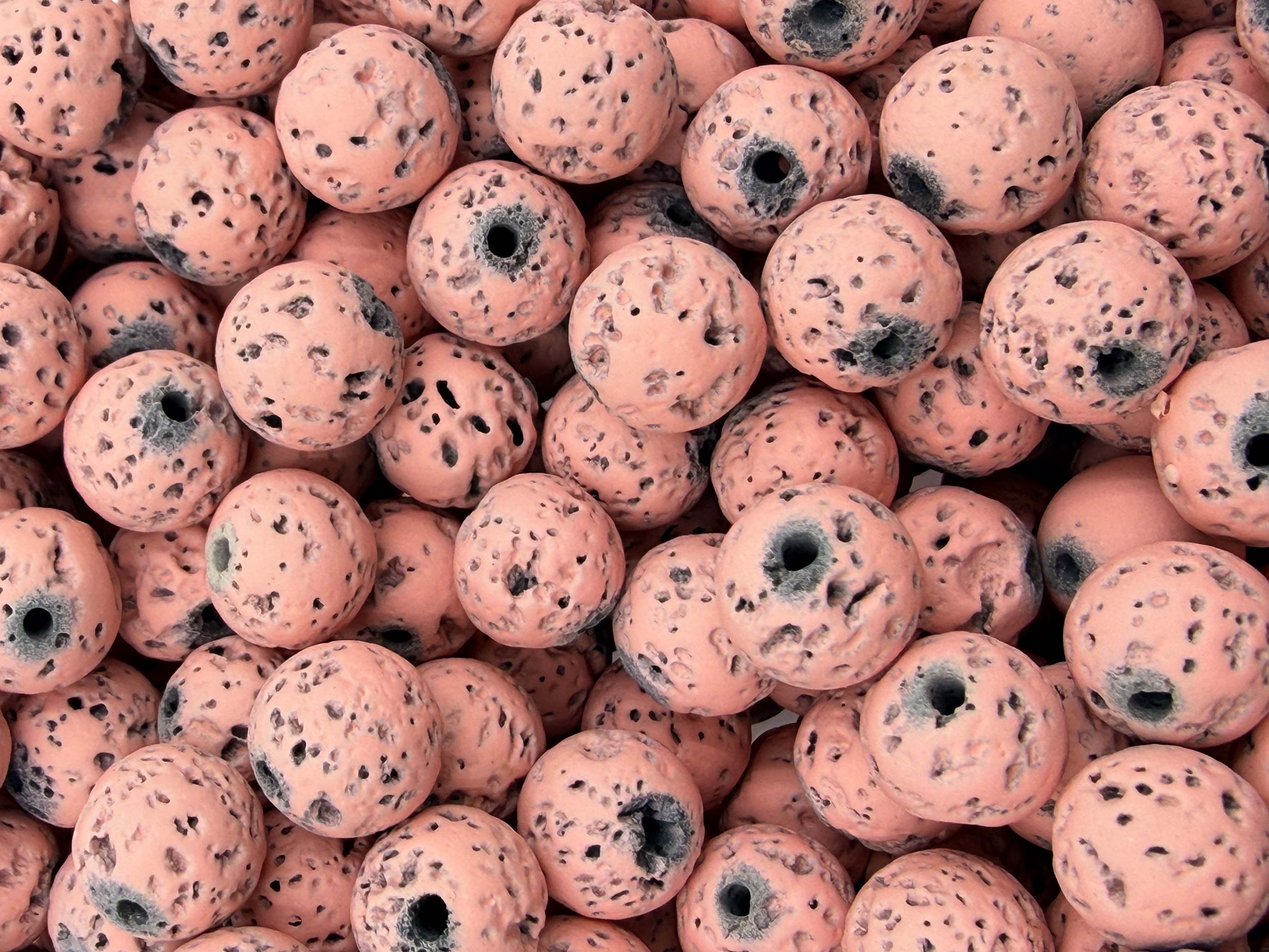 61.Peach Lava Stone