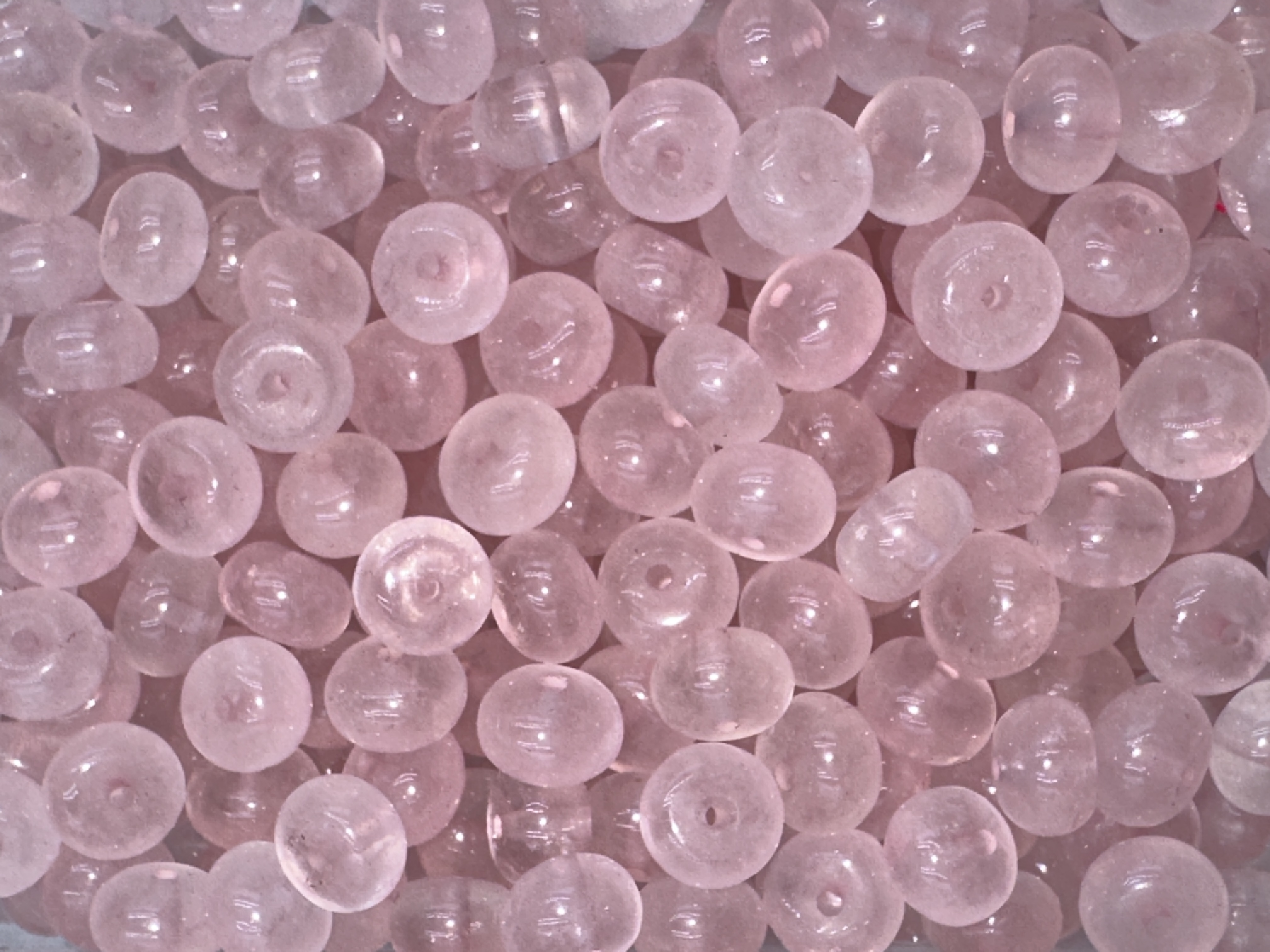 122.Rose Quartz Donut Shape