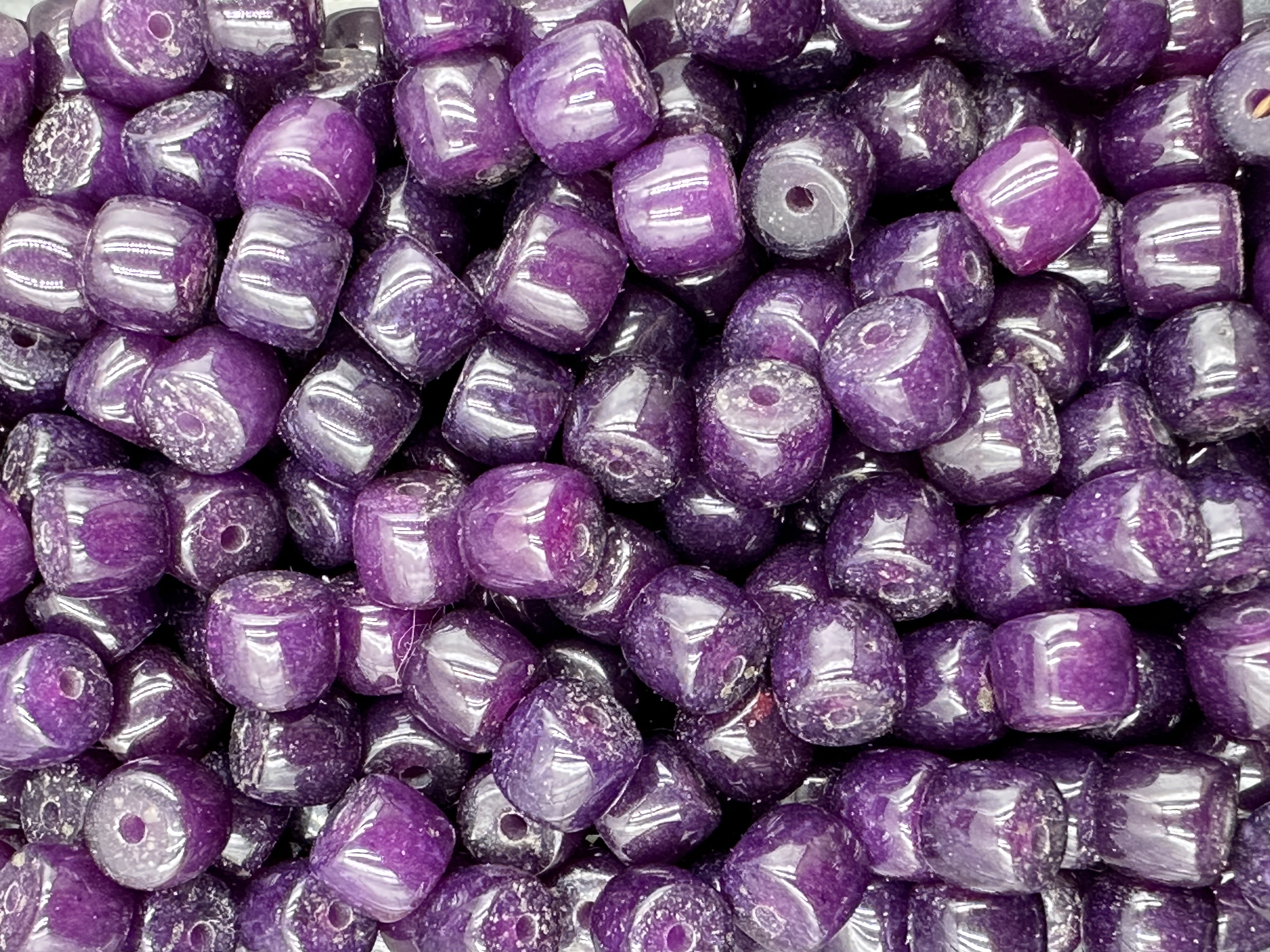 143.Grape Jelly Jade Bodhi Shape