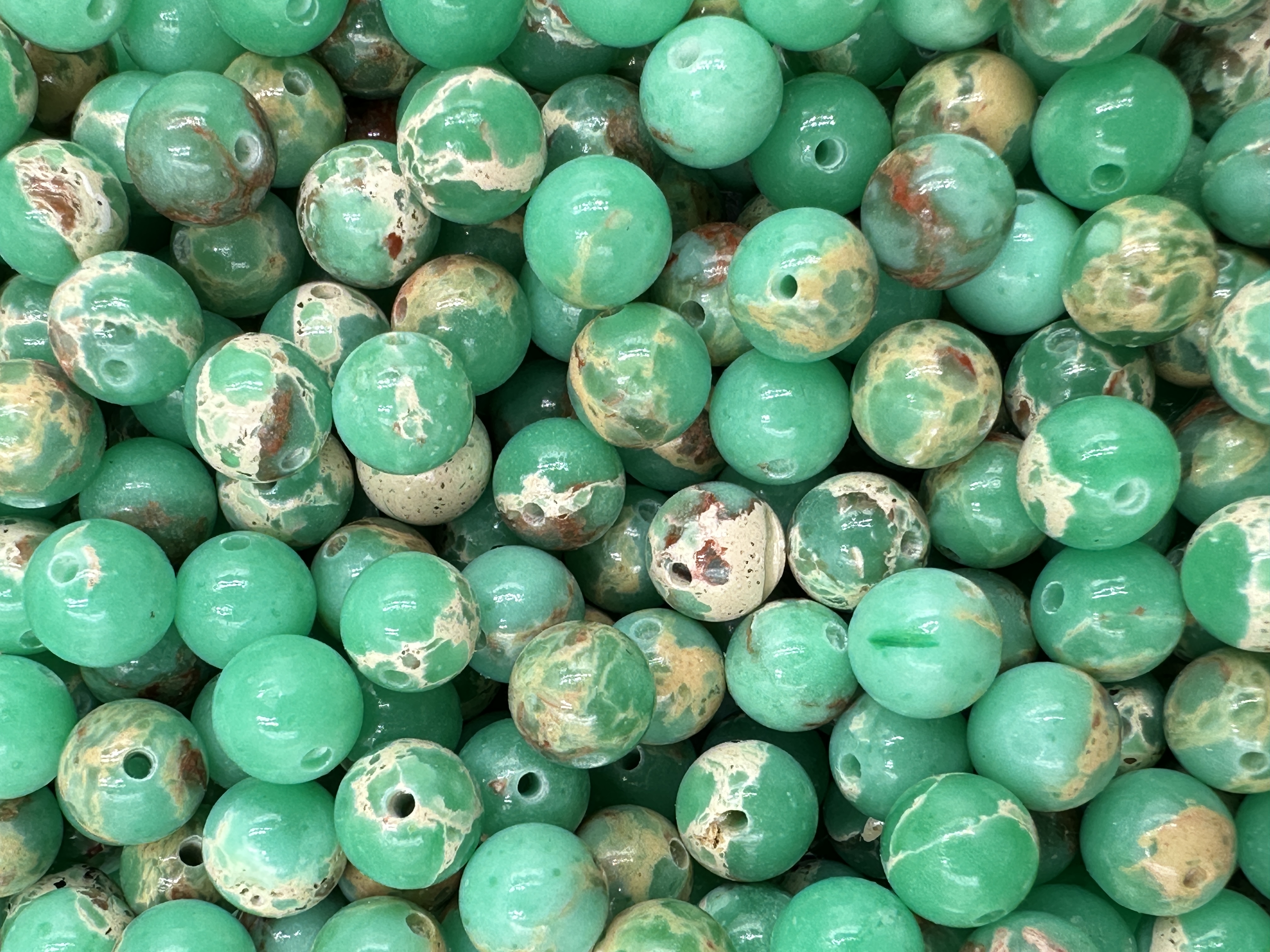 56.Teal Shoushan Stone