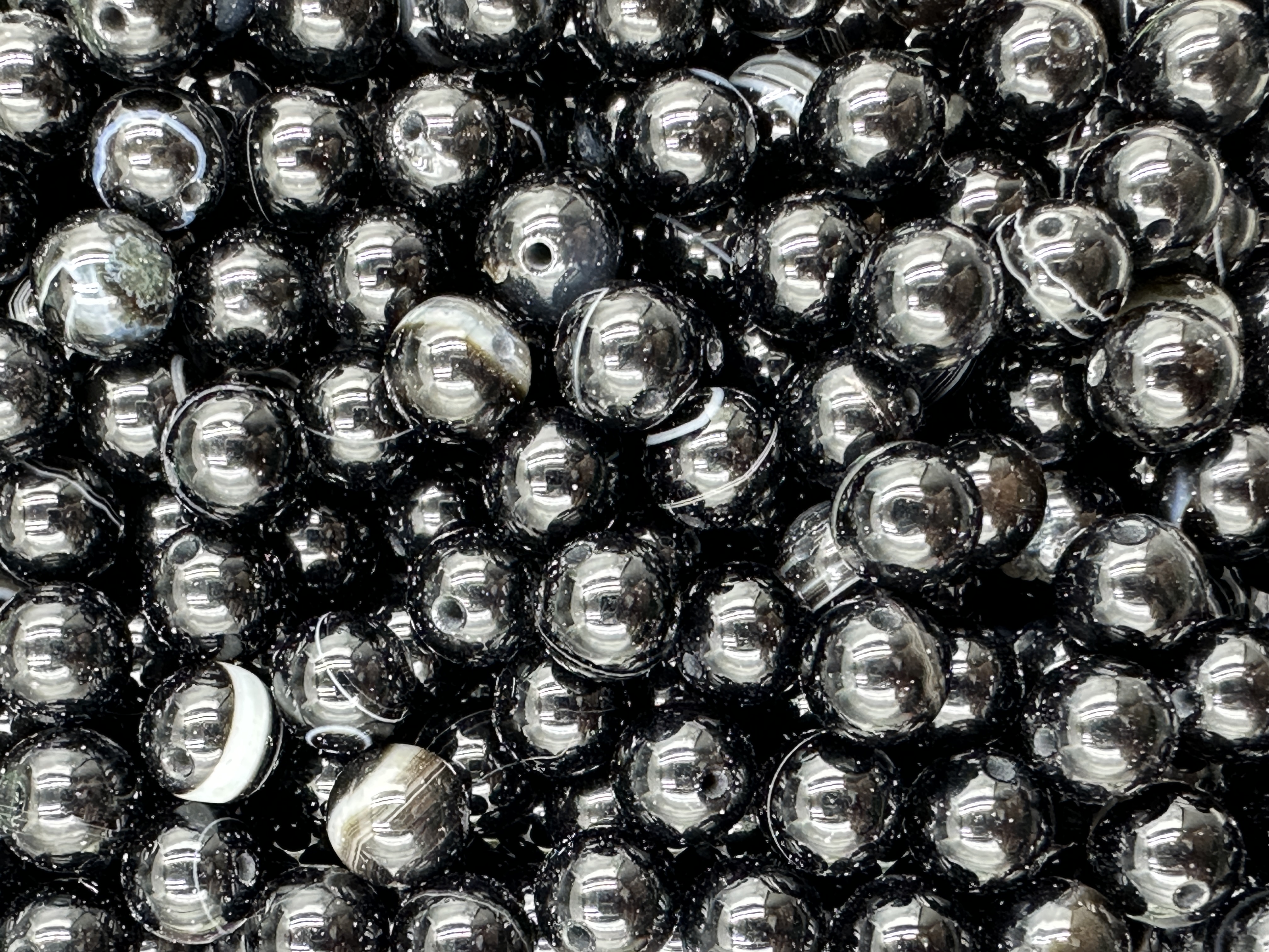 65.Black Agate