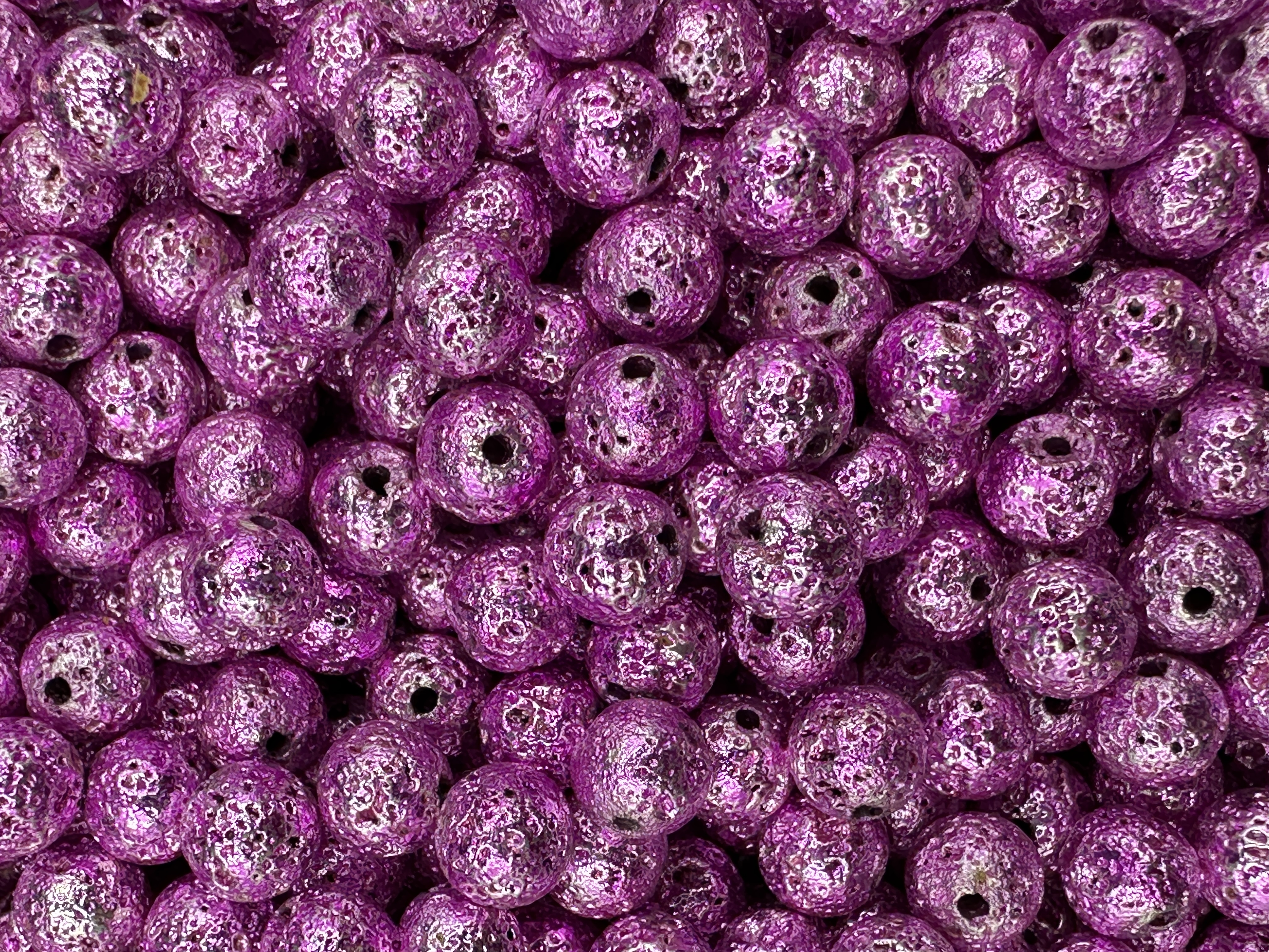 24.Purple Pink Lava Stone