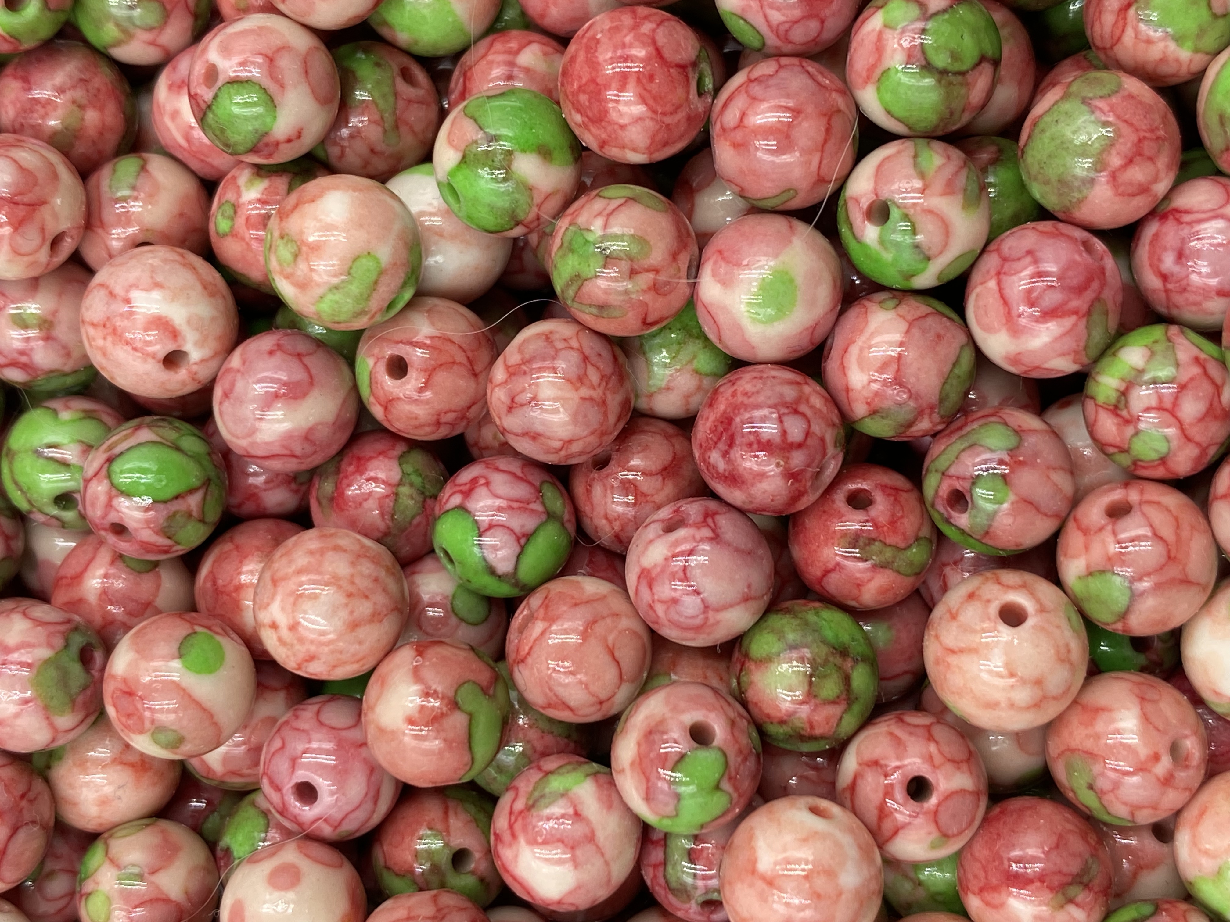 90.Green Cherry Fruit Jasper