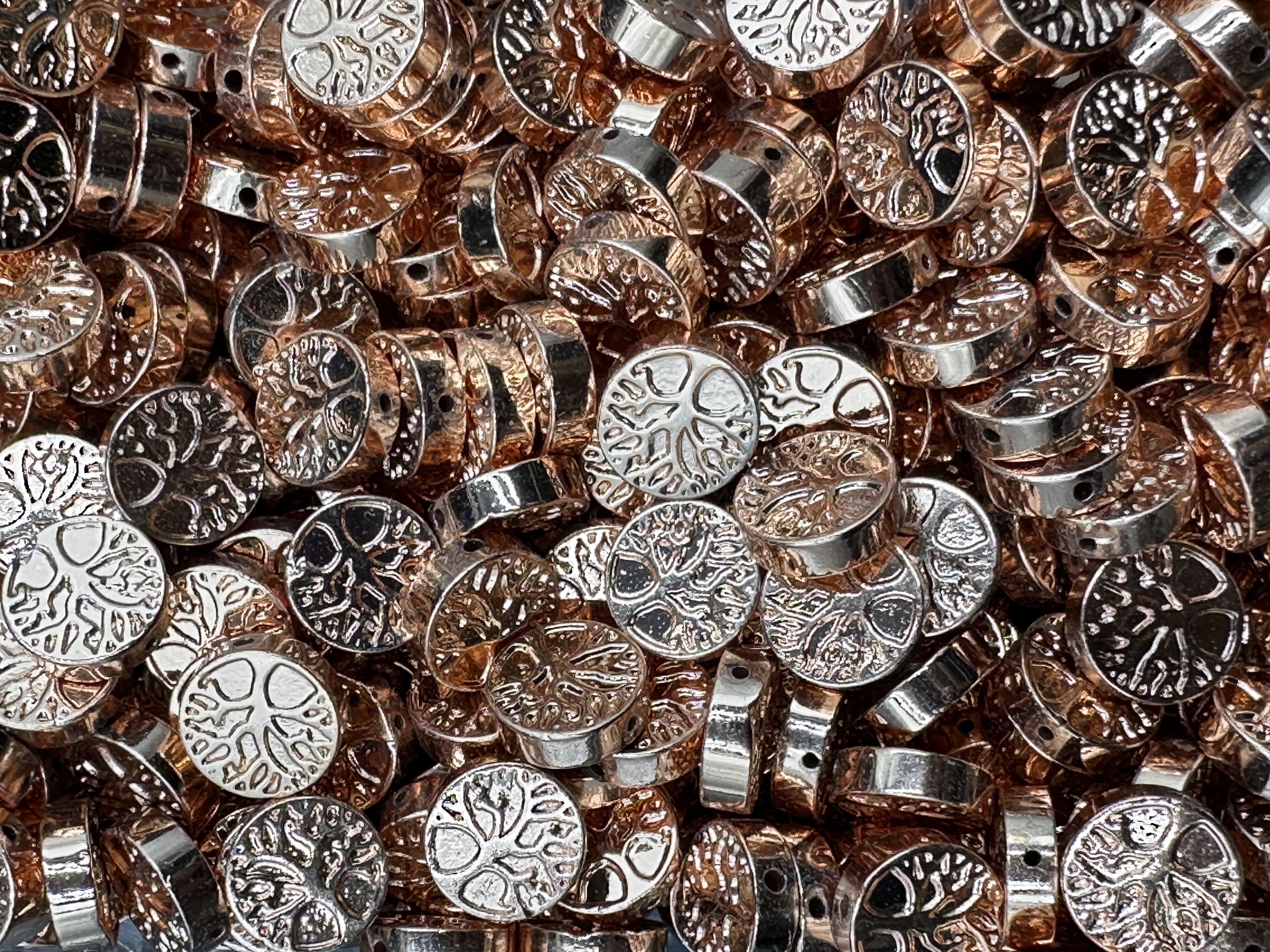 209.Tree of Life Rose Golden Hematite