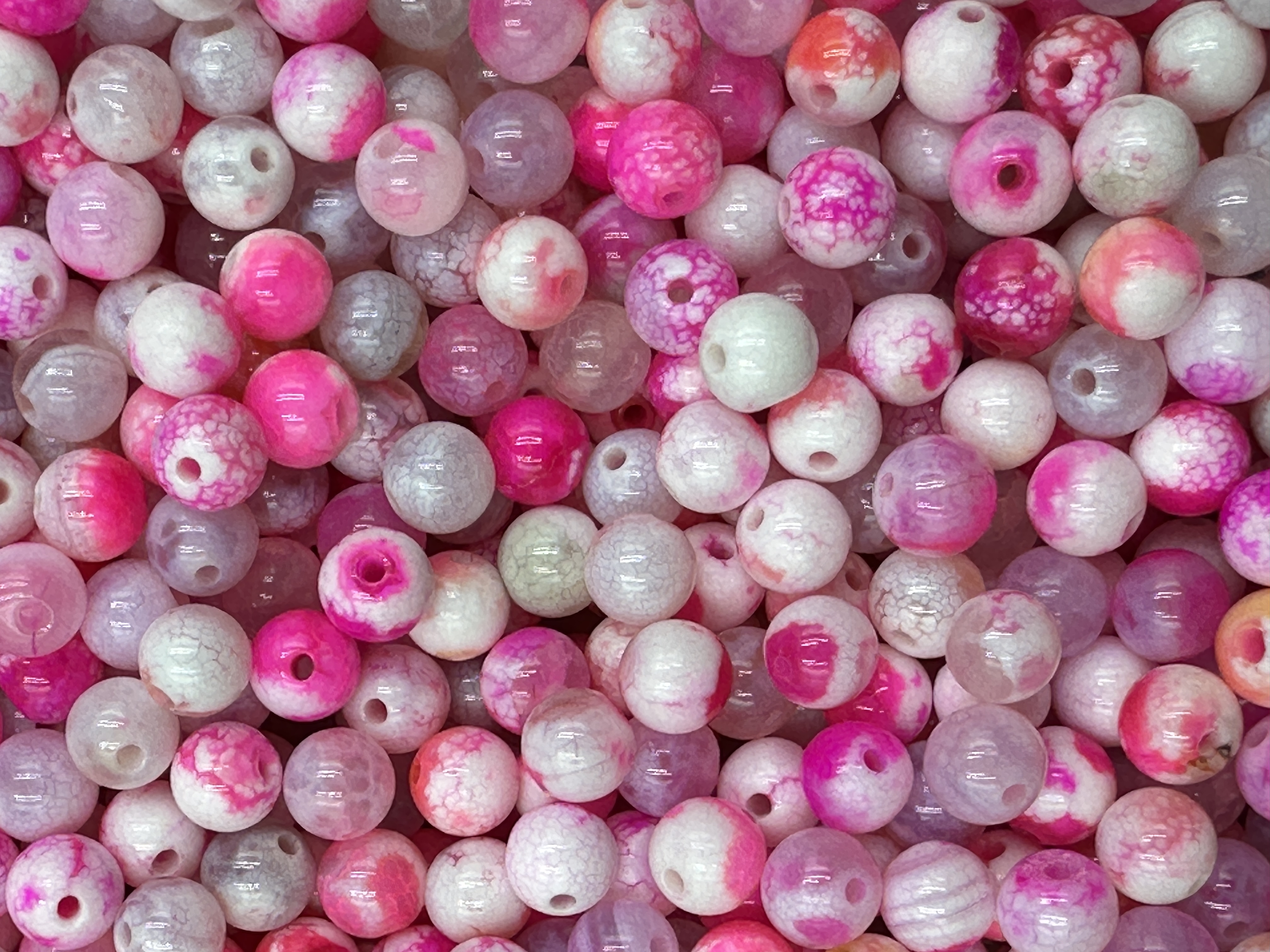 35.Sakura Pink Orca Agate