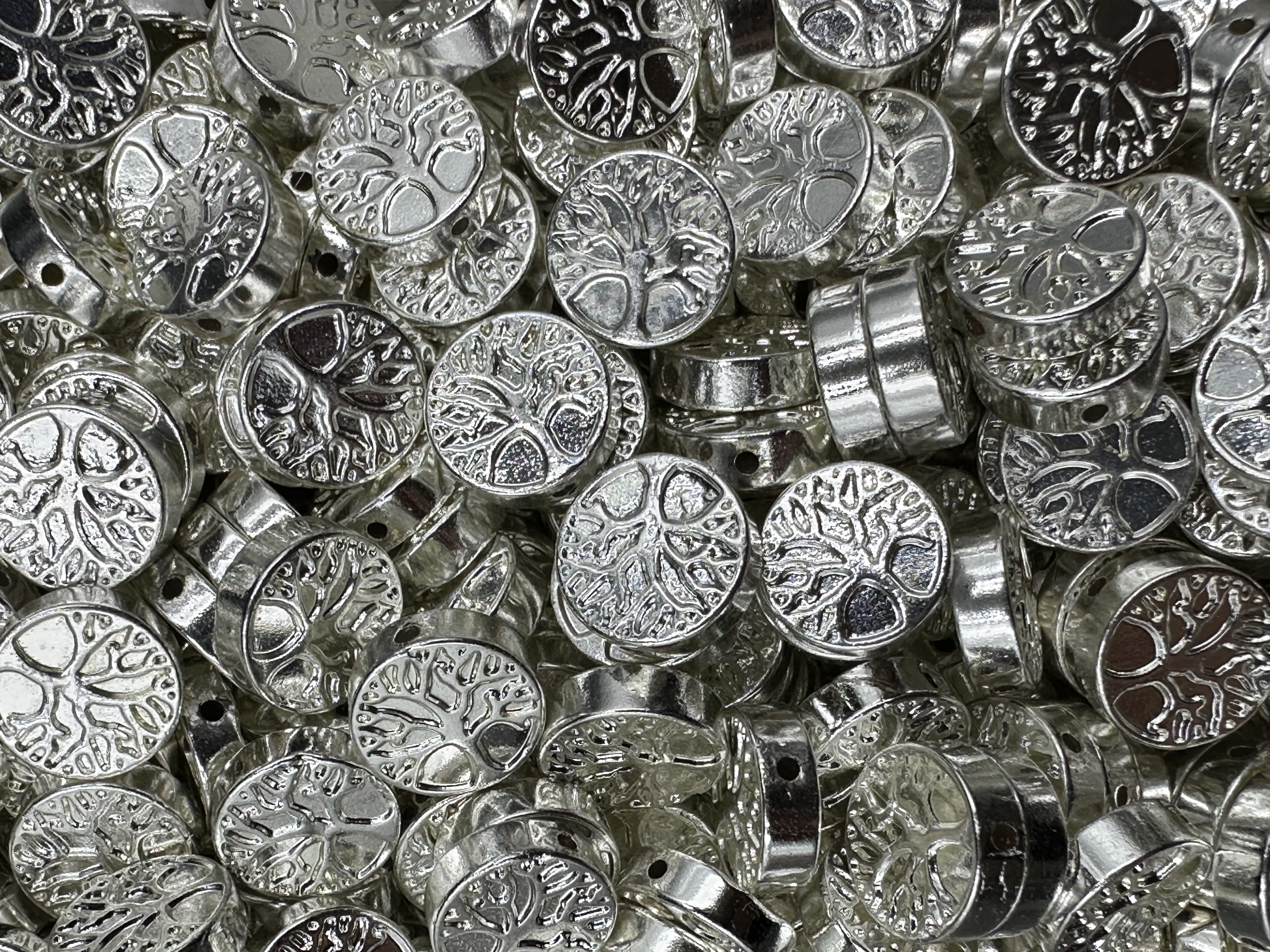 229.Tree of Life Silver Hematite