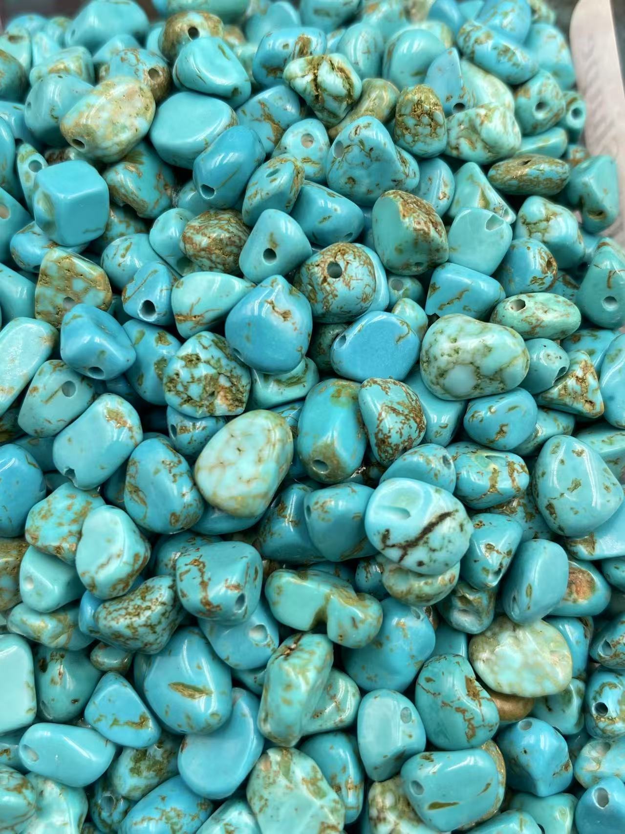 Turquoise Chips Shape