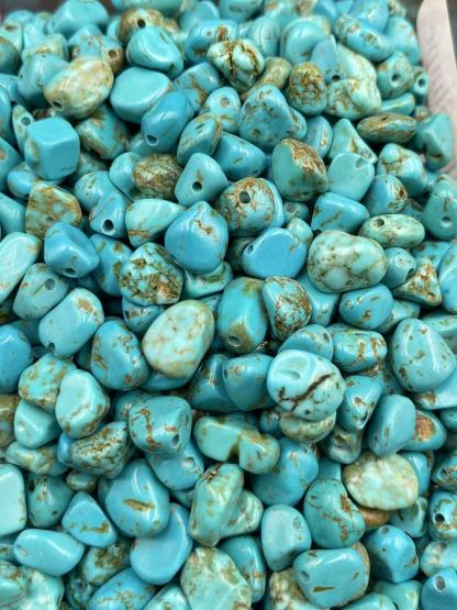 Turquoise Chips Shape