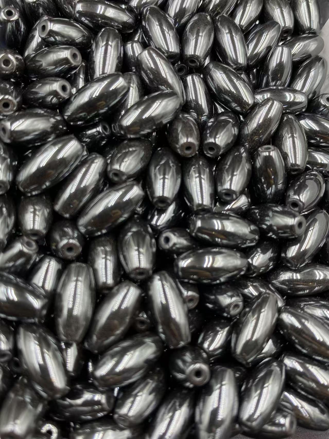 Hematite Rice Shap