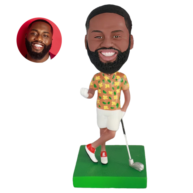 Custom Bobbleheads Male Basketball Player