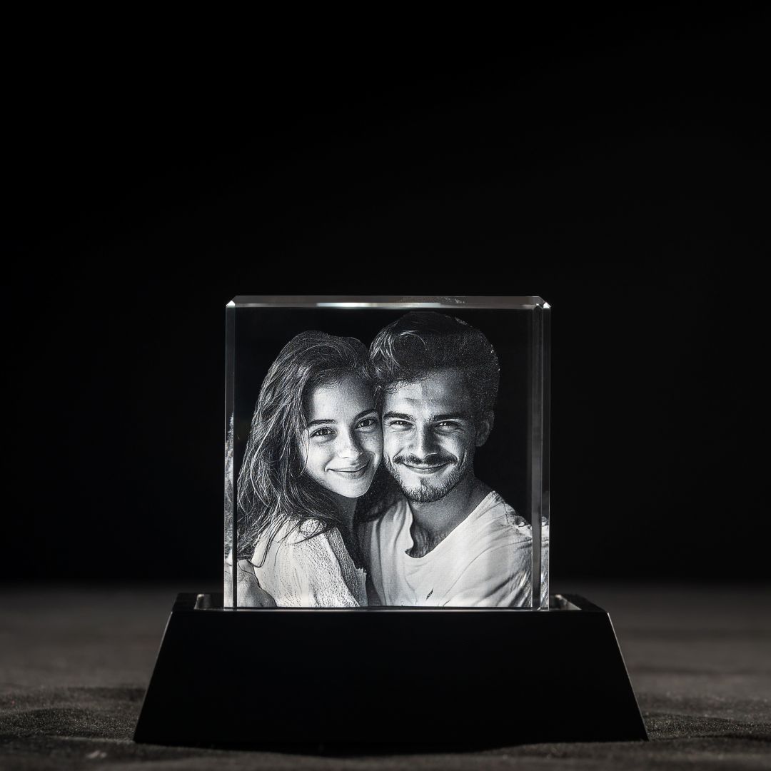 3D Crystal Square Pet