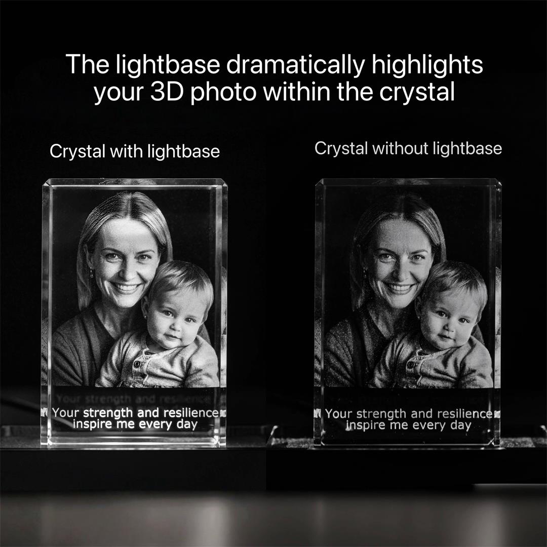 3D Crystal Square Pet