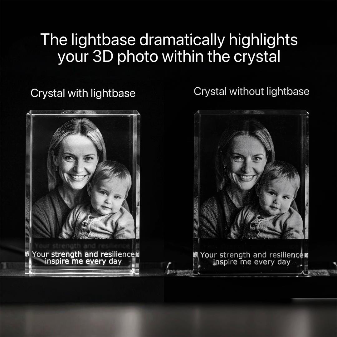 3D Crystal Square Pet