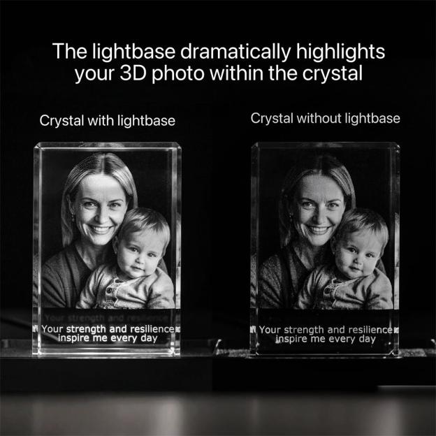 3D Crystal Square Pet