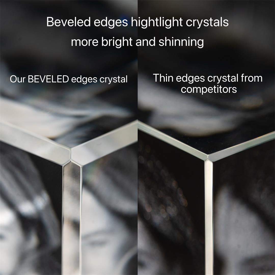 3D Crystal Square Pet