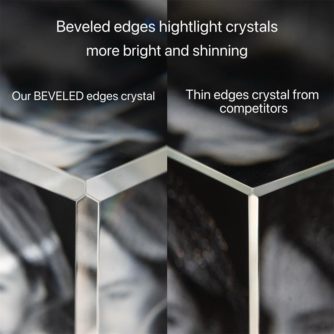 3D Crystal Square Pet