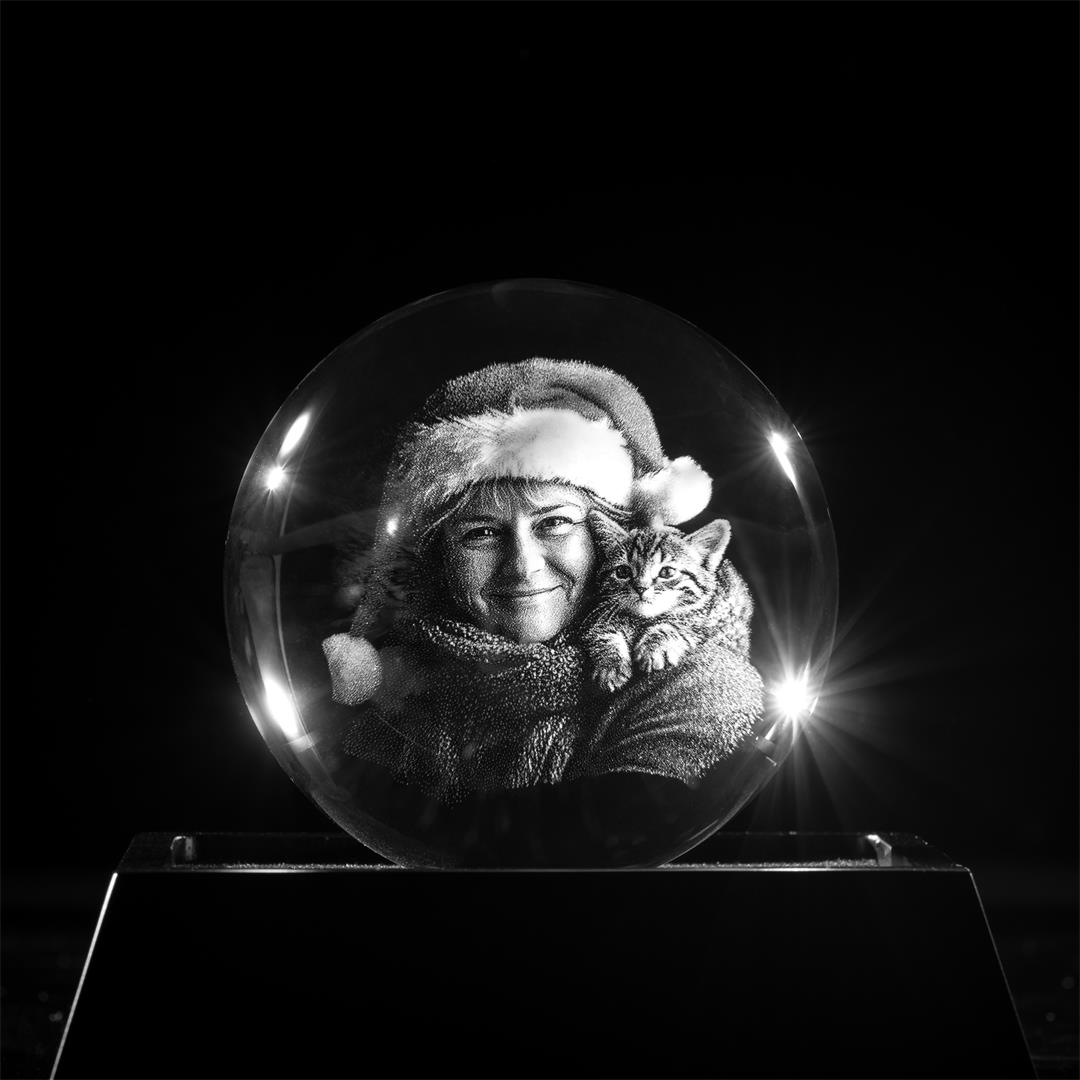 3D Crystal Ball Family Halloween