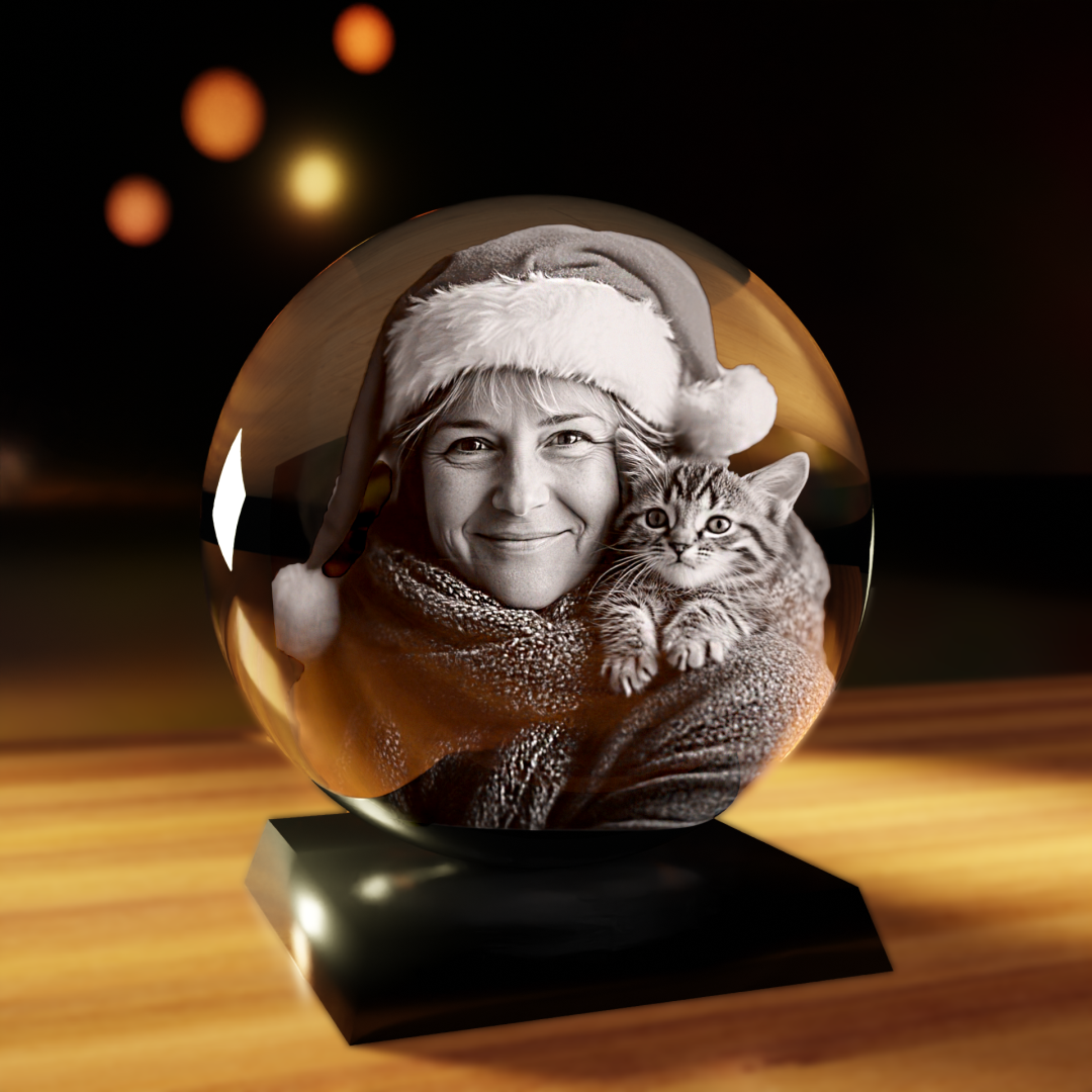 crystal ball Christmas