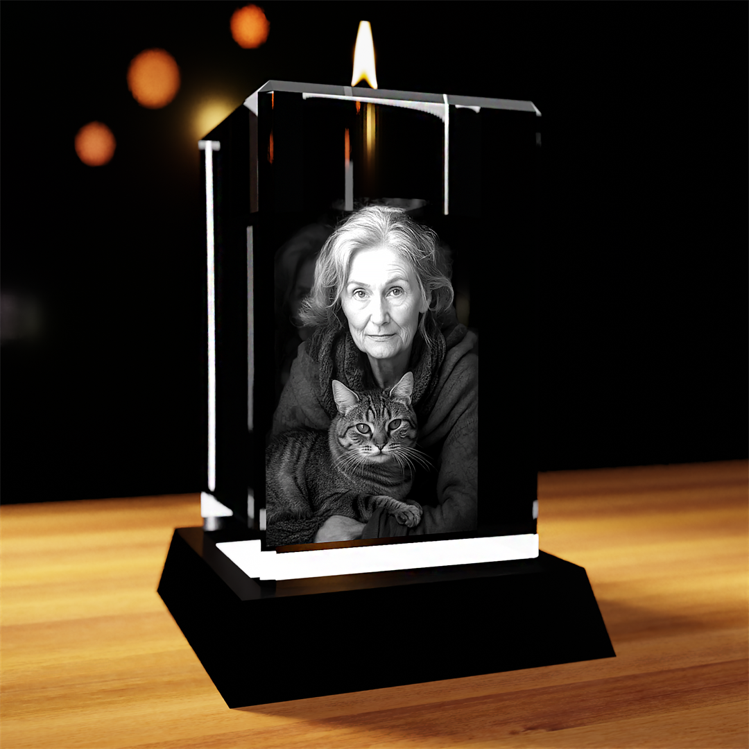 crystal candle holder female